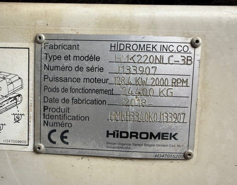 HIDROMEK HMK220 NLC-3B